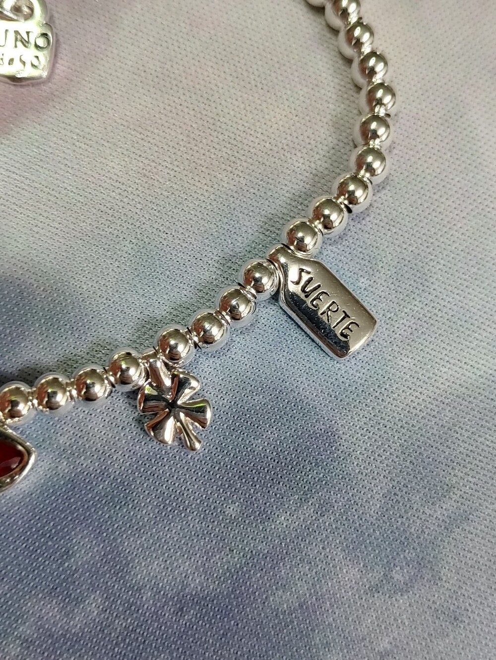 Good Luck UNO de 50 Charm Bracelet - Picture 4 of 7